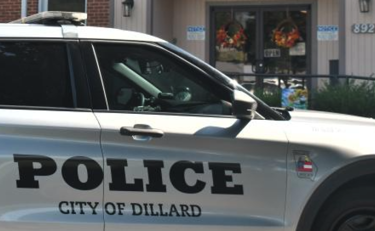File photo/Dillard Police Department 