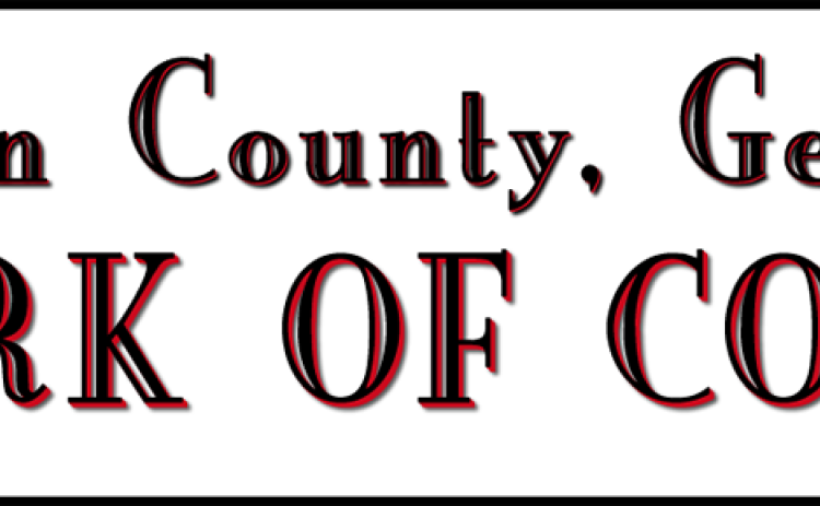 Rabun County, Ga. Clerk of Court