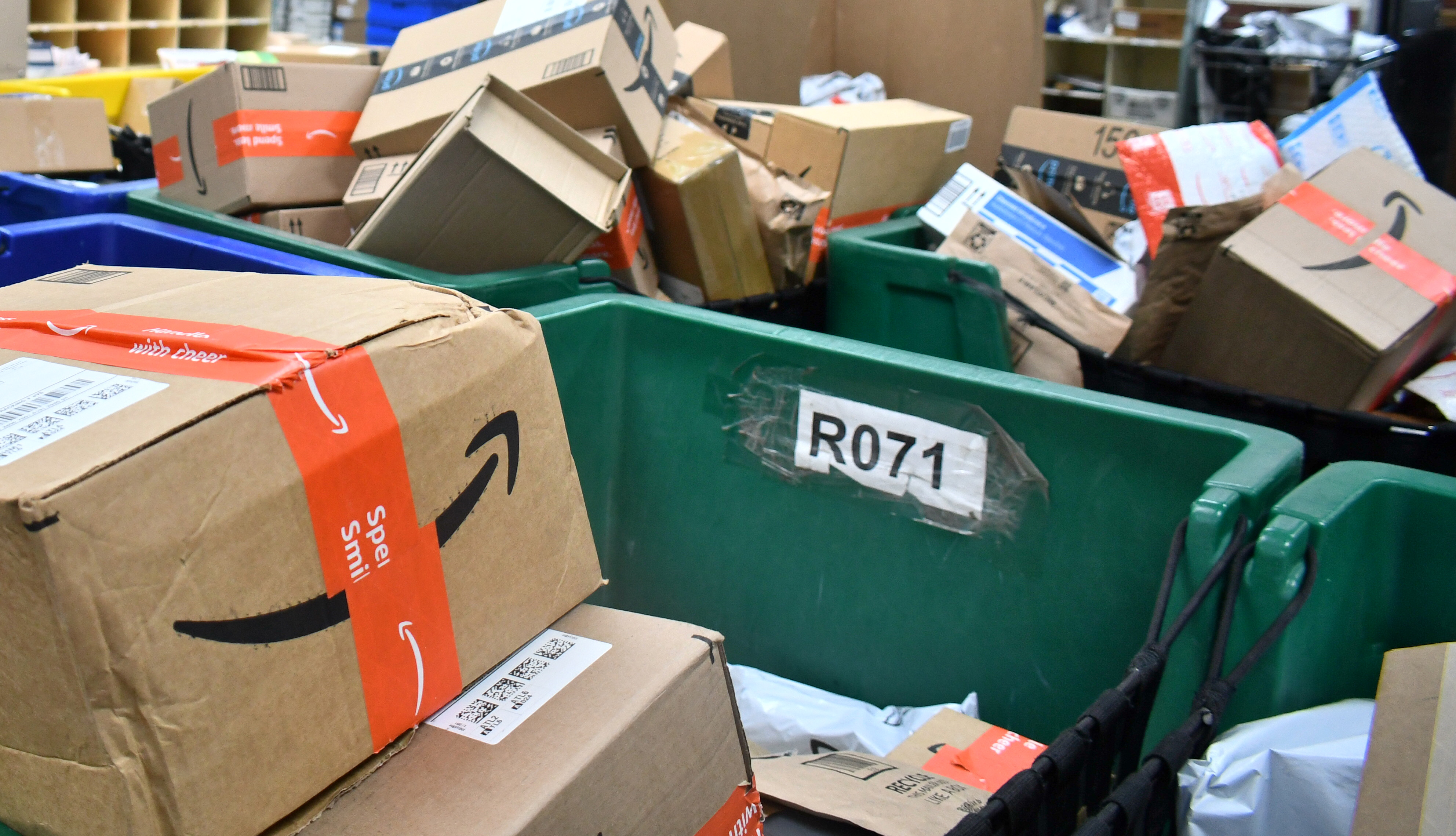 Megan Broome/The Clayton Tribune. USPS workers are all hands on deck delivering packages to residences during the holiday season. During this time of year, customers can expect to see mail carriers as early as 6 a.m. and as late as 8 p.m. 