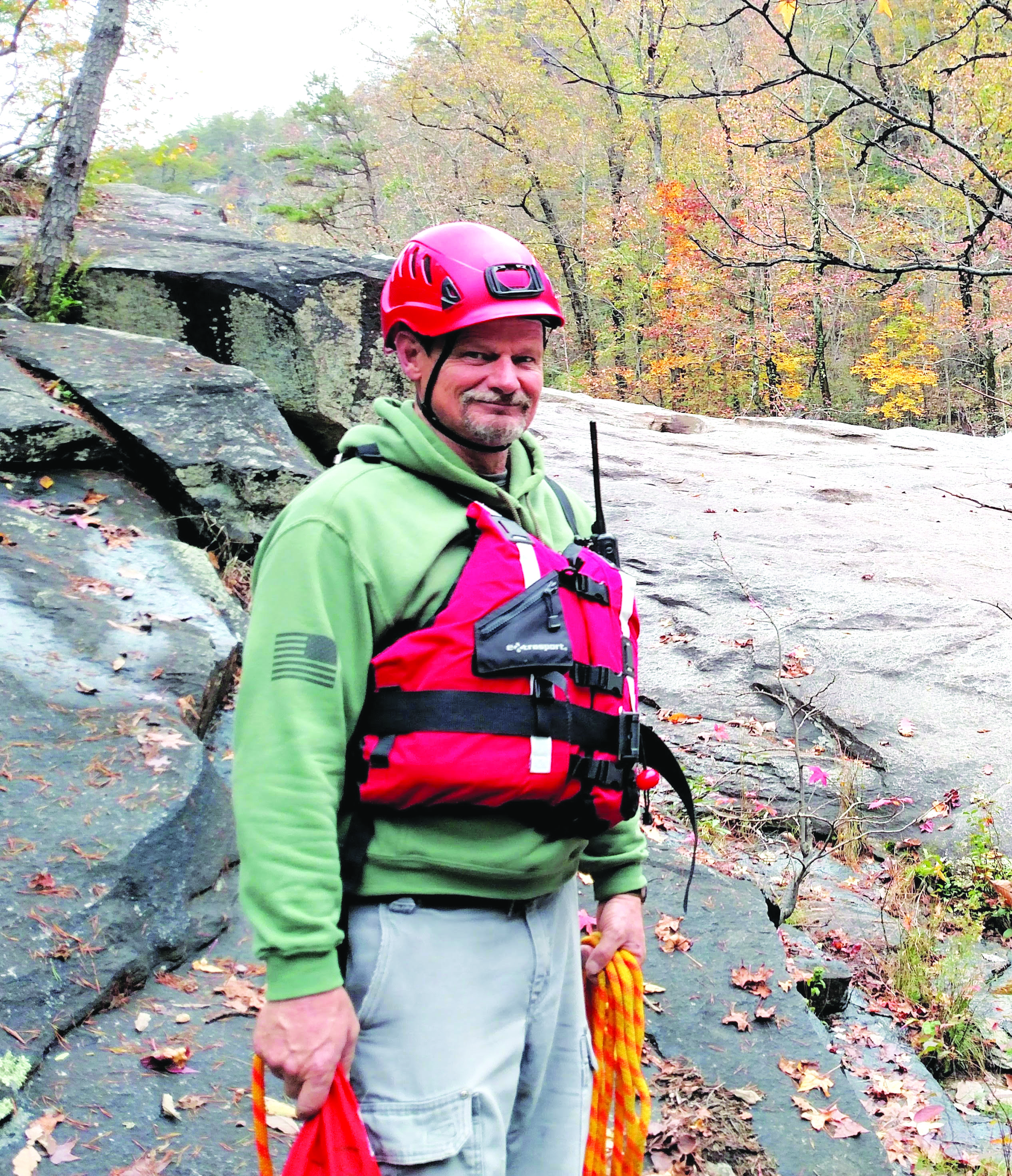 Submitted photo. Rabun County Search and Rescue member Victor York died on Dec. 2. 