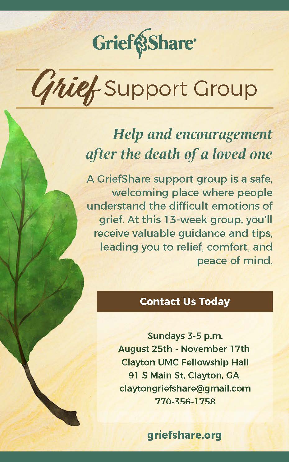GriefShare Grief Support 