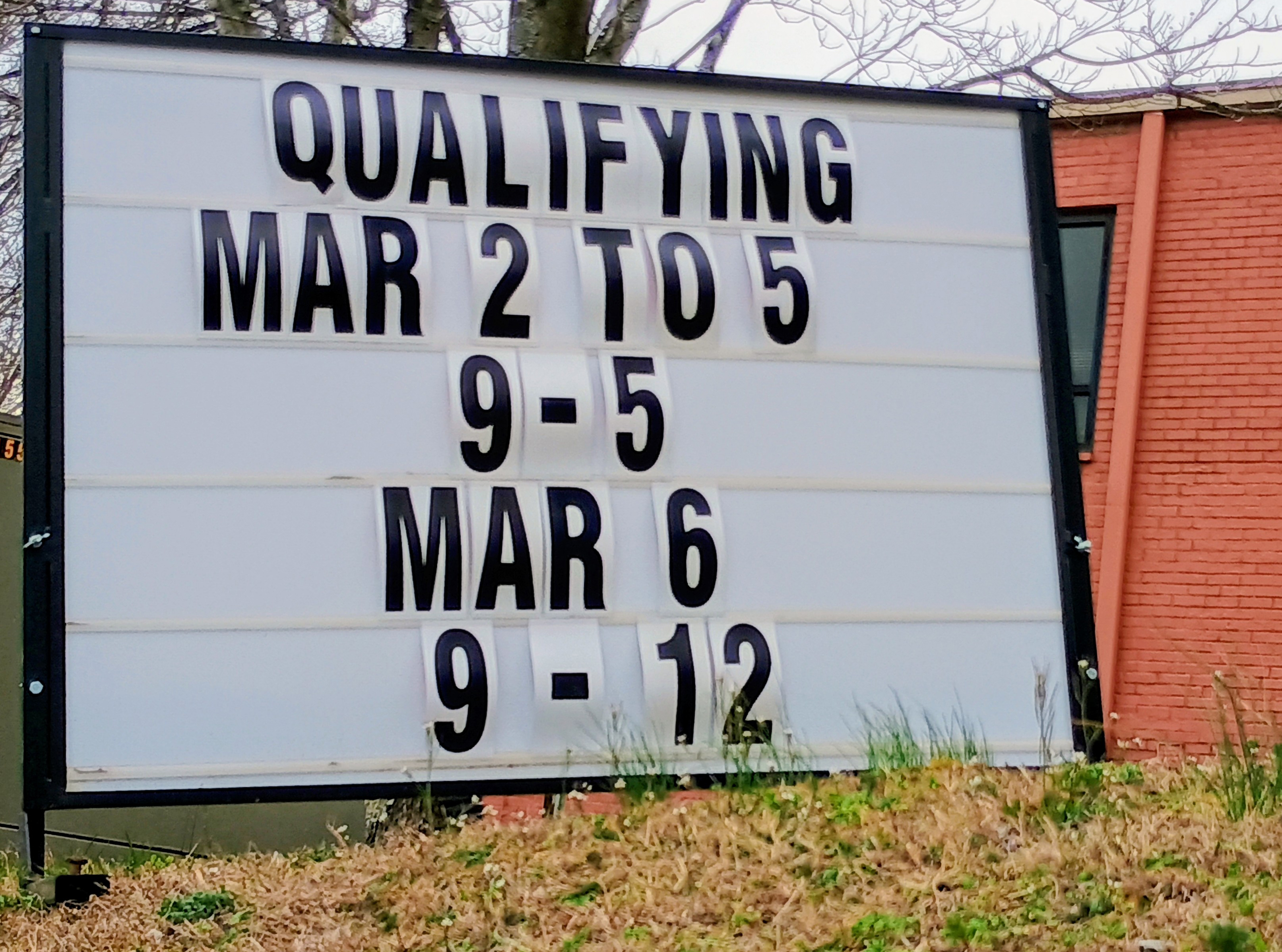 Megan Horn/The Clayton Tribune. Qualifying continues through mid-day Friday for local, state and federal posts.