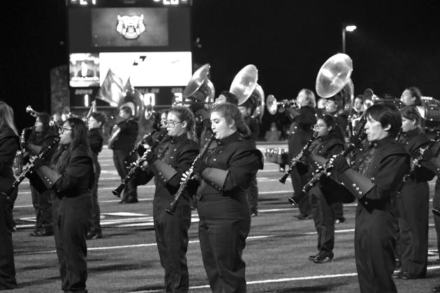Enoch Autry/The Clayton Tribune. Rabun County’s marching band will return the field at Frank Snyder Memorial Stadium on Aug. 28 when the Wildcats host Metter to open the football season. This year’s band has 85 members taking the field.