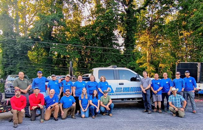 Megan Horn/The Clayton Tribune. Rabun County Search and Rescue (SAR)Team members are all volunteers and are dedicated to helping people in the community. It is made up of about 30 volunteers. The organization meets the first and third Thursday of every month at 6 p.m.