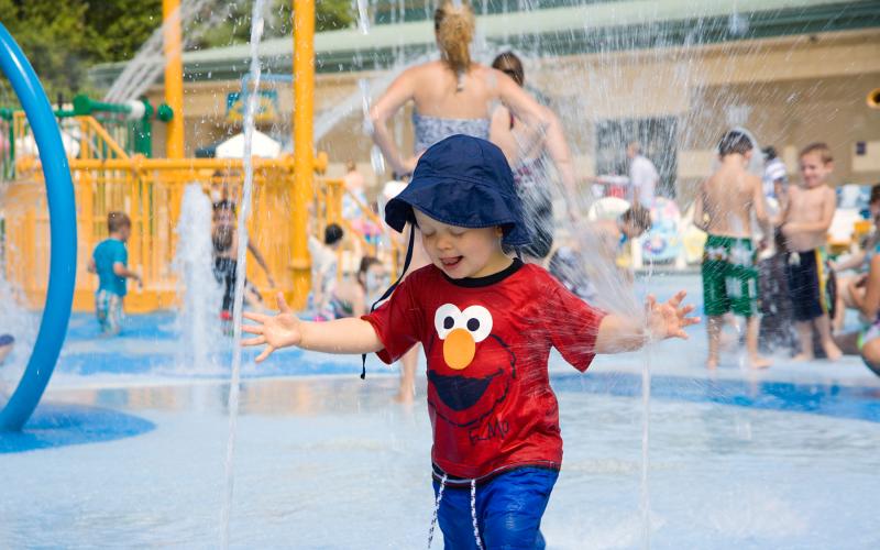 When the days are hot, the Frances Meadows Aquatic Center is a great place to cool off, no matter how old you are. Photos/Frances Meadows Aquatic Center