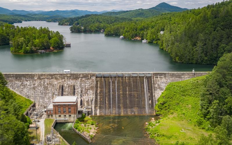 Photo courtesy John Heinen/Project 360 Media. Lake Burton and Rabun County play key roles in a new documentary film on Georgia’s hydroelectric revolution that airs Sept. 24 on Georgia Public Broadcasting stations.