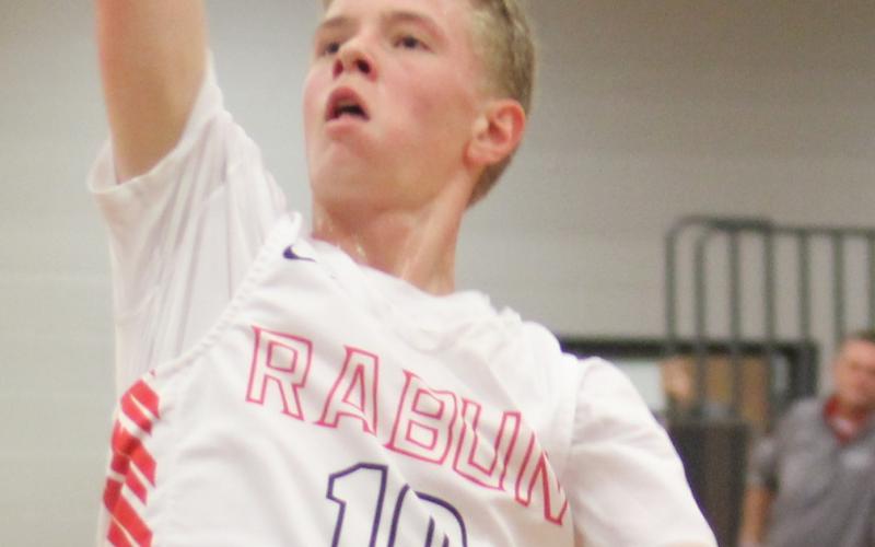 Andy Diffenderfer/The Clayton Tribune Gus Hood netted a game-high 26 points last Saturday as Rabun County edged Putnam.