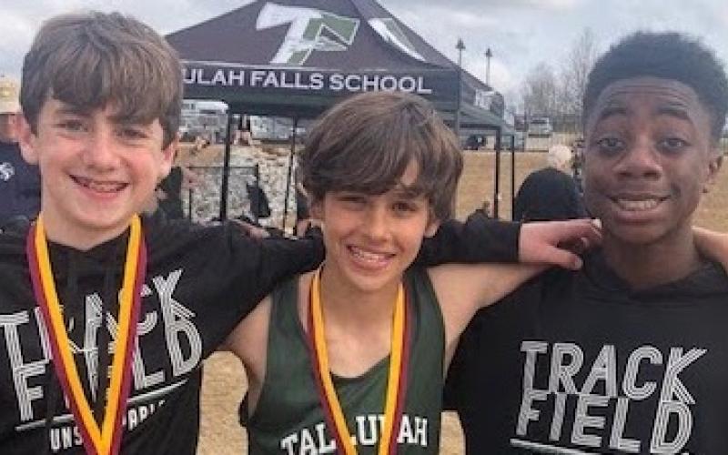 Submitted photo From left, are Austin Ball, Clay Kafsky and Tyler Brown.