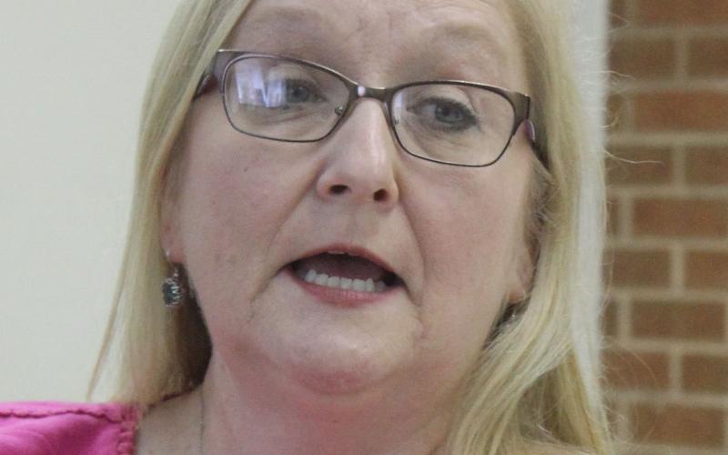 Andy Diffenderfer/ The Clayton Tribune. Candidate Lisa McCall.