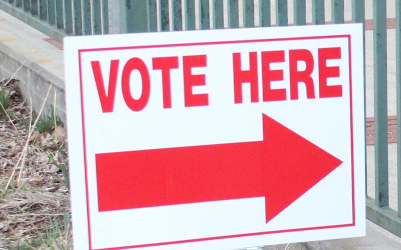 File photo. Social distancing will be required at polls June 9.