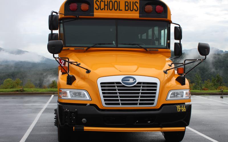Megan Broome/The Clayton Tribune. Drivers should be aware of school buses on the roadway and drivers should use caution when traveling. Violators of Georgia code 40-6-163 Unlawful passing of school bus are issued a fine between $250-$500 and have six points added to their license.