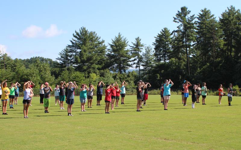 Megan Broome/The Clayton Tribune. 2020 RCHS Band Camp.