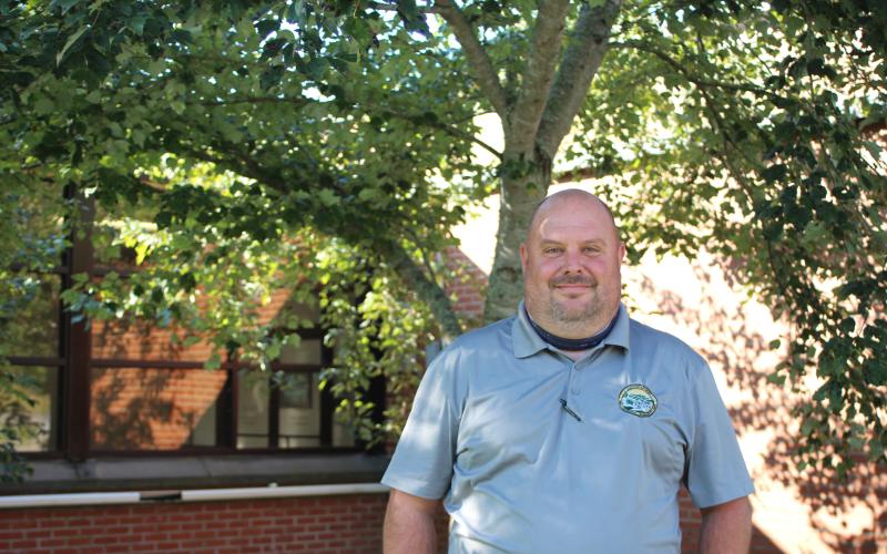 Megan Broome/The Clayton Tribune. Jason Waldroup, public works director for the city of Clayton, graduated in August with a certification as a Certified Public Manager from the University of Georgia Carl Vinson Institutes of Government.