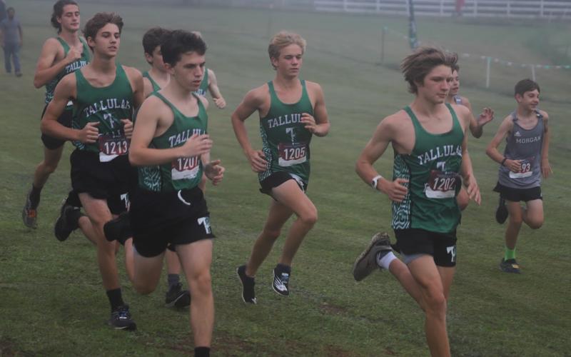 Photo courtesy of Tallulah Falls School. The Tallulah Falls boys placed three in the top 10 individually last Saturday to beat Discovery, Morgan County and East Hall in the Heroes Invite. The girls set several personal and season-best times.