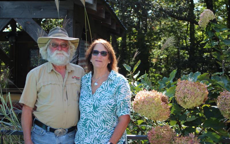 Megan Broome/The Clayton Tribune. Angela Luke said that her husband Joe along with her close family were her support system when diagnosed with breast cancer and while going through cancer treatments.