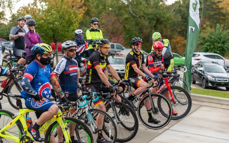 E. Lane Gresham/Tallulah Falls School. More than 120 cyclists from across the Southeast gathered at Tallulah Falls School for the sixth annual Twin Rivers Challenge, a cycling event to benefit student scholarships. The fundraiser generated more than $65,000.