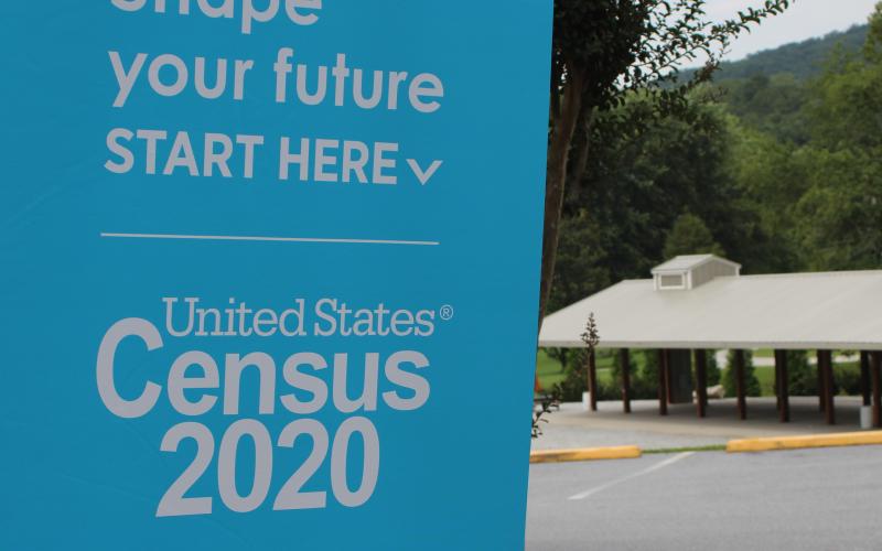Rabun County's completion rate for the UNited States Census was in the high 90th percentile.