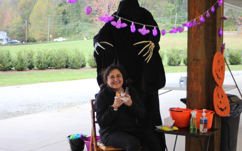 Megan Broome/The Clayton Tribune. Kids and their families had a blast at the Fall jamboree in Clayton on Halloween night.