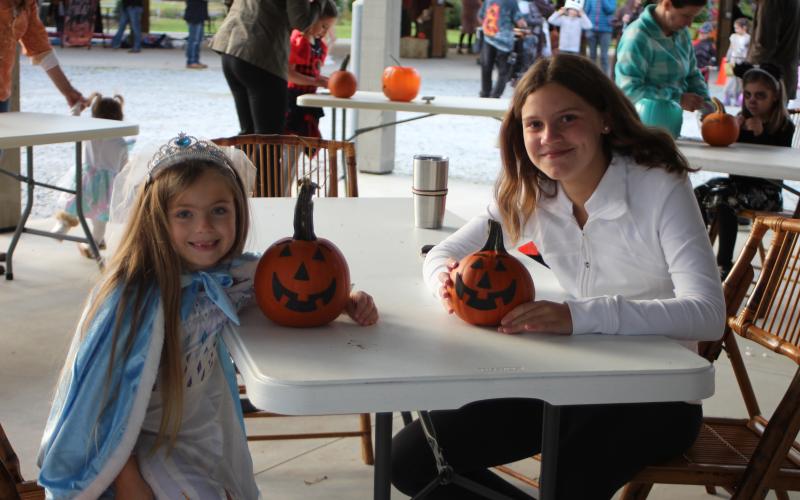 Megan Broome/The Clayton Tribune. Kids and their families had a blast at the Fall jamboree in Clayton on Halloween night.