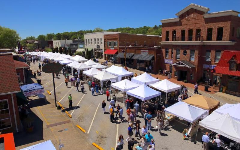 Photo courtesy Randy Sells. Celebrate Clayton is coming to town this weekend after being cancelled last year due to COVID-19. There will be about 90 vendors at the festival. It is free to attend and open to the public.
