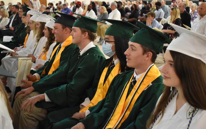Photo courtesy Brian Wellmeier/CNI Regional Newspapers. The Tallulah Falls Class of 2021 graduated this past weekend.