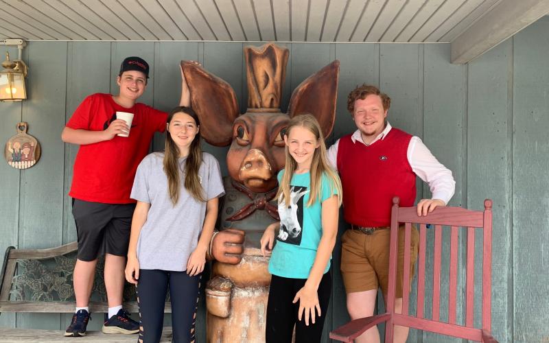 Photo courtesy Rabun County 4-H. Rabun County 4-Hers recently competed at the district level.