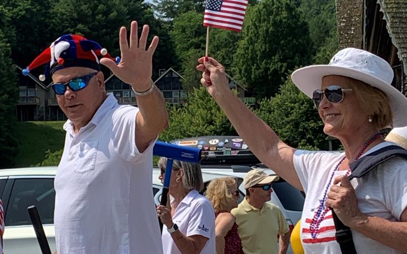 Submitted photo. The Sky Valley Croquet Club was one of the Sky Valley Fourth of July parade participants on Saturday. The parade yielded over 35 entries.