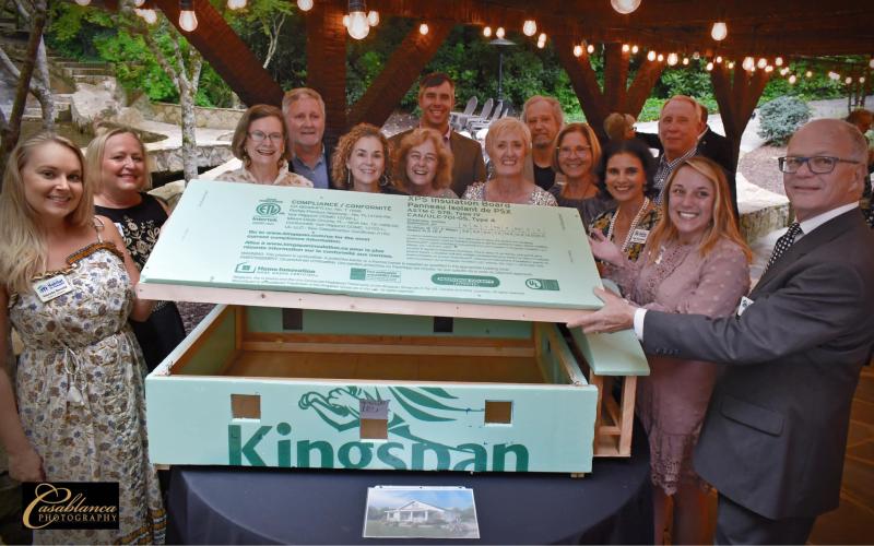 Photo courtesy of Pam Martin/Casablanca Photography. Habitat for Humanity of Rabun County held its “Raise the Roof for Habitat Rabun” event at Chota Falls on Aug. 30. Board members and members of the community attended to support the organization. Pictured front: Don Martin, president of Habitat Rabun Back: Amanda Harrold, left, Pat Stueck, Jay Couey, Kallie White, Tim Ranney, Susan Smith, Barbara Anderson, Cheryl Crouse, Ed Steil, Jeanine Marlow, Steve Weintraub, Rosa Icela Carter and Cynthia Pagano.