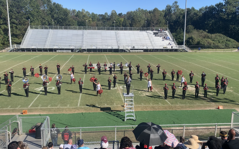 Photo courtesy of Matt Leff, Rabun County Marching Wildcats
