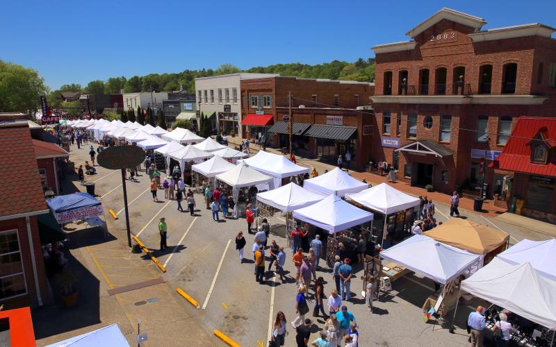 File photo. Clayton members voted Tuesday to close part of Main Street on Saturday, April 23, and Sunday, April 24, for Celebrate Clayton. The decision came after debate from council and community members about where the event should be located.