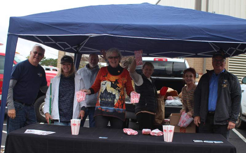 Megan Broome/The Clayton Tribune. The Rotary Club of Clayton participated in the Trunk or Treat last Saturday.