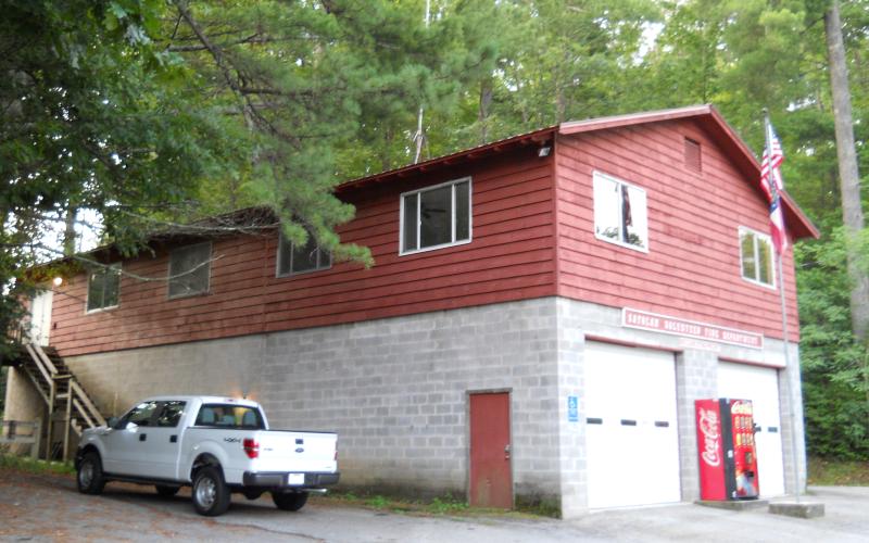 Photo courtesy of Rabun County Fire Services. The current Station 8-Satolah fire station will be relocated after commissioners approved purchase of 15 acres of land for $295,000.