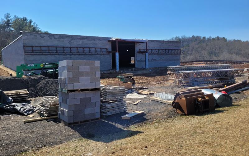 Megan Broome/The Clayton Tribune. Tractor Supply Co., is set to open in Clayton in May with a greenhouse and dog washing station.