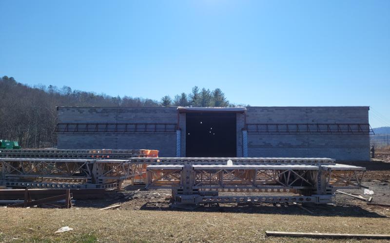 Megan Broome/The Clayton Tribune. Tractor Supply Co., is set to open in Clayton in May with a greenhouse and dog washing station.