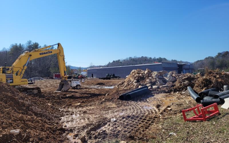 Megan Broome/The Clayton Tribune. Tractor Supply Co., is set to open in Clayton in May with a greenhouse and dog washing station.