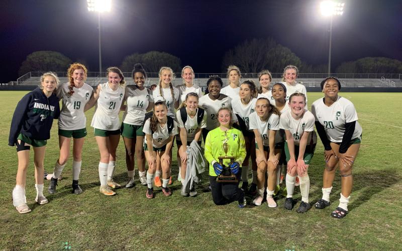 TFS Athletics. Lady Indians cap soccer season with win on senior night.