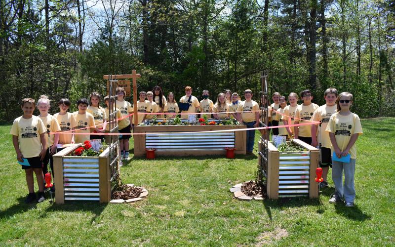 Enoch Autry/The Clayton Tribune. These fourth graders from Laurie Dills and Becky Flory accepted and succeeded in the “Great Georgia Pollinator Protectors Challenge.”