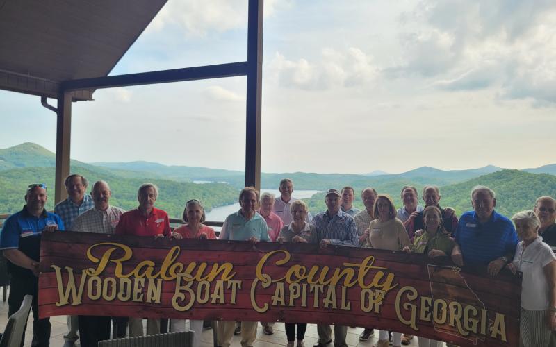 Megan Broome/The Clayton Tribune. Rabun County was proclaimed the "Wooden Boat Capital of Georgia."