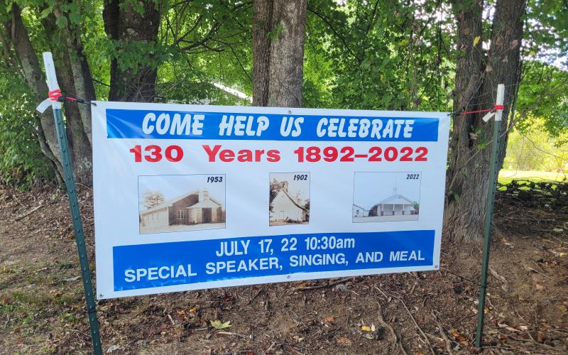 Megan Broome/The Clayton Tribune. Bethel Baptist Church celebrates 130 years.