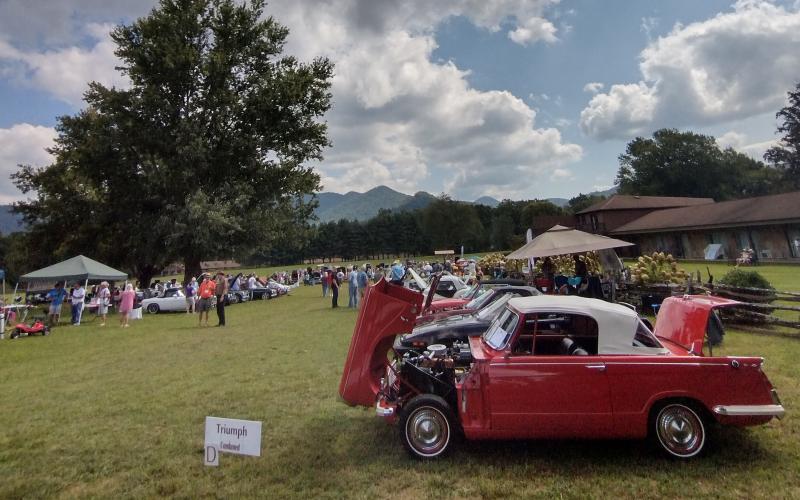 Photo courtesy of Conner Horn.  Over 170 cars were featured at the Southeast British Car Festival in Dillard last weekend. This festival has been held in Dillard every two years since 1992 and brings different types of British cars. This year’s event even featured two motorcycles.