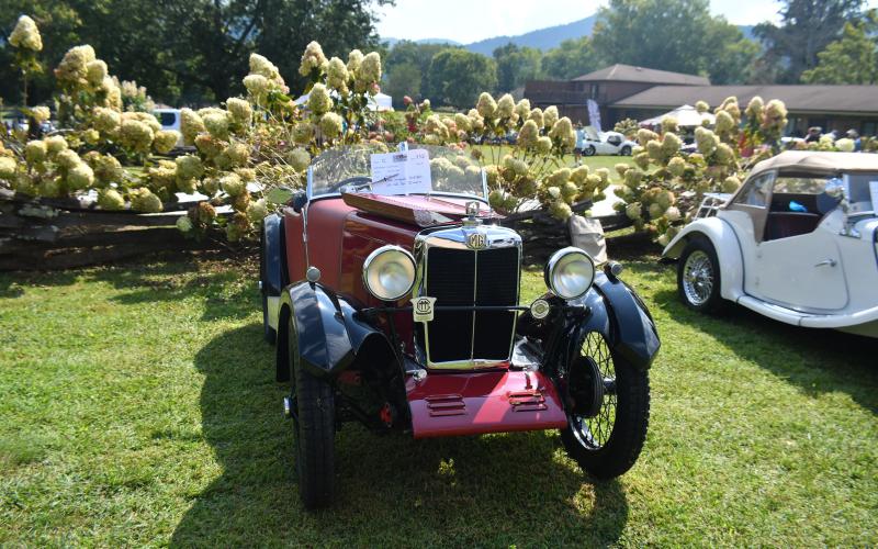 Megan Broome/The Clayton Tribune. A MG M-Type "The Original Midget Emma" owned by Reinout Vogt featured at the  Southeast British Car Festival