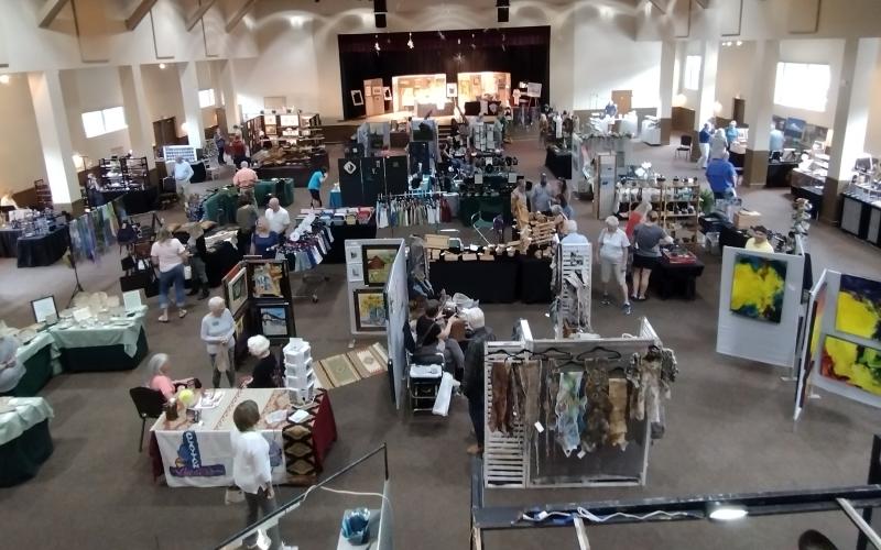 Photo courtesy of Conner Horn. More than 40 artists and fine crafters were featured at the North Georgia Arts Guild Premier Members’ Show, Painted Fern Art Festival on Sept. 17 and 18