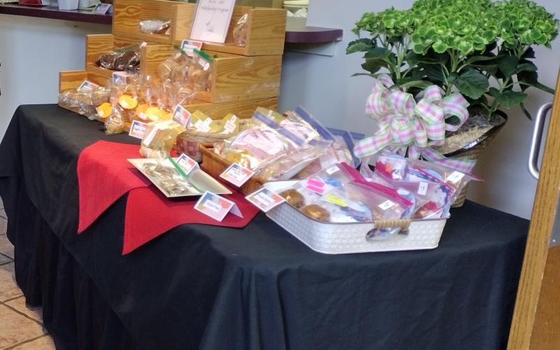 Photo courtesy of Conner Horn. The North Georgia Arts Guild held a bake sale to support scholarships for local students at the Painted Fern Art Festival in Clayton last weekend.
