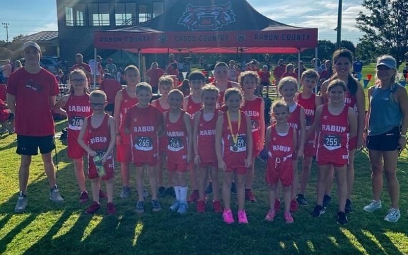 Photo courtesy of Ed Eidson. The Rabun County Recreation Department cross country team finished their first meet of the 2022 season with three medalists. This is the second season for the rec cross country team.