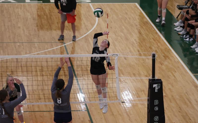 Courtesy of Austin Poffenberger. Senior Sarah Jennings became the first person in Tallulah Falls history to win Region Player of the Year, joining three teammates on the All-Region 1st Team.