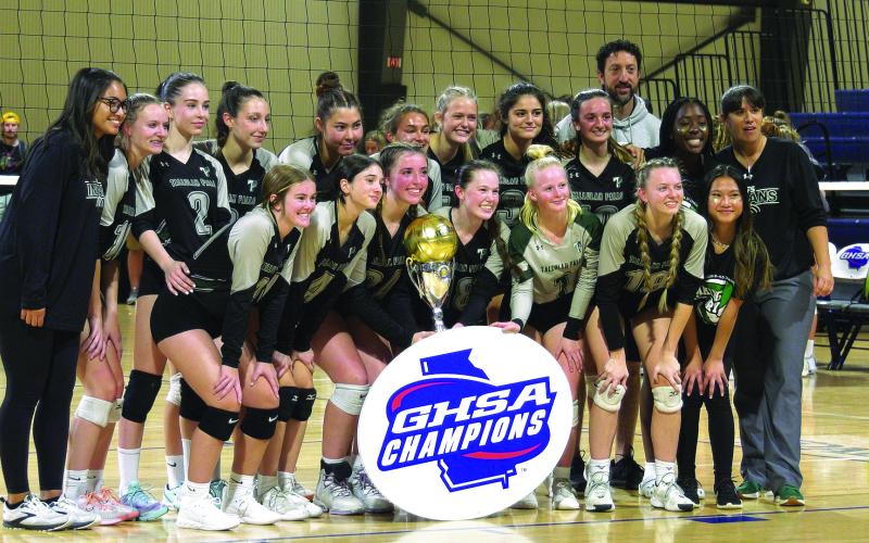 TFS Athletics. The record breaking season for the Lady Indians ended with a state title. For the first time in school history, Tallulah Falls won a state championship. The Lady Indians volleyball team went 35-11 overall and won their last 10 matches to bring home the title.