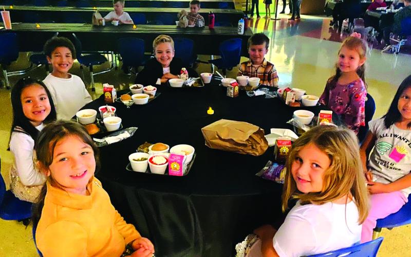 Photography courtesy of Rabun County Primary School. It’s a good meal for the students of Mrs. Guffie and Mrs. Hibbert.