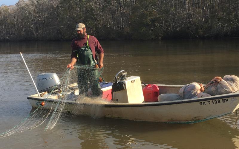 Courtesy of Aubrey Pawlikoski. 2023 shad fishing starts on Jan. 1. After a disappointing 2022 season, fisheries biologist Jim Page is hopeful heading into the new season. Page said the reward values of tagged shad in Altamaha River is also increasing, ranging from $10-100.