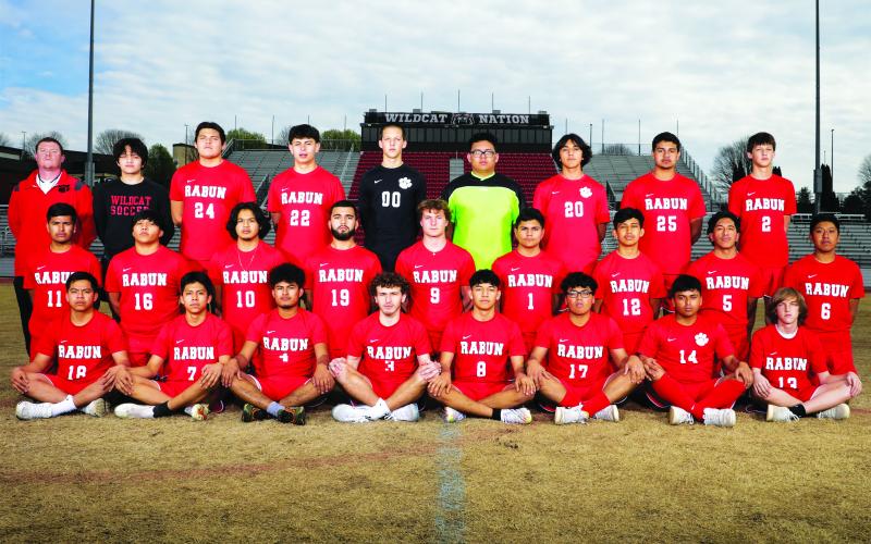 Submitted photo. The 2023 Rabun County boys soccer team.