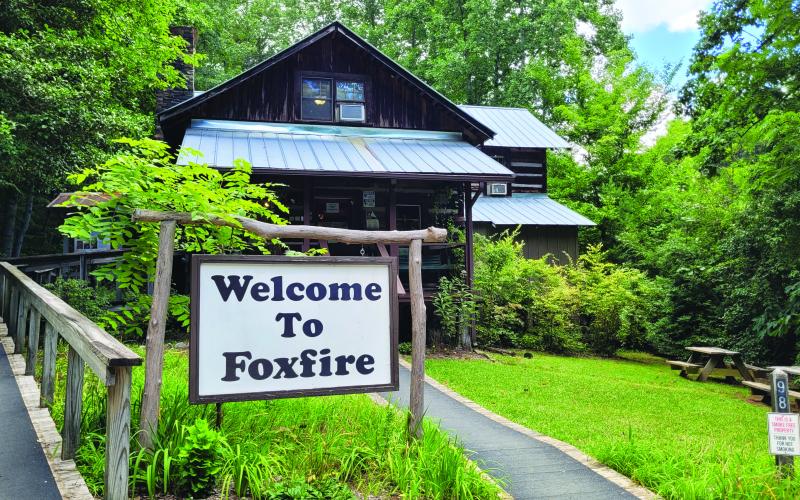 File photo Megan Broome/The Clayton Tribune. The Foxfire Museum and Heritage Center recently received $4,464.71 in funding from Clayton Rotary Foundation, Inc., for its picnic revitalization project, which would replace the current wooden picnic tables with metal tables that would withstand the outdoor climate for many years.